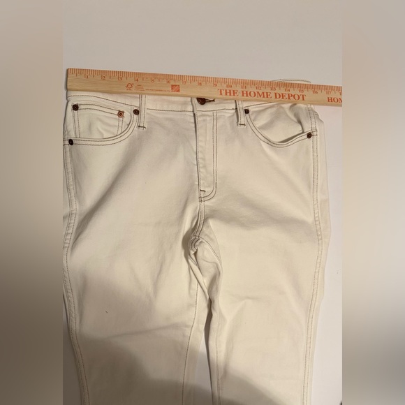 J. Crew Women's Straight Leg Jeans - Beige - Picture 4 of 5